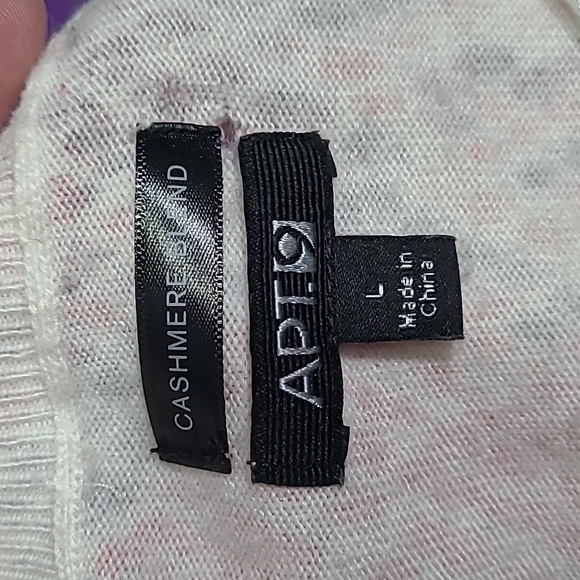 APT 9 by Kohl's Cashmere Blend V-Neck Sweater - Picture 4 of 6